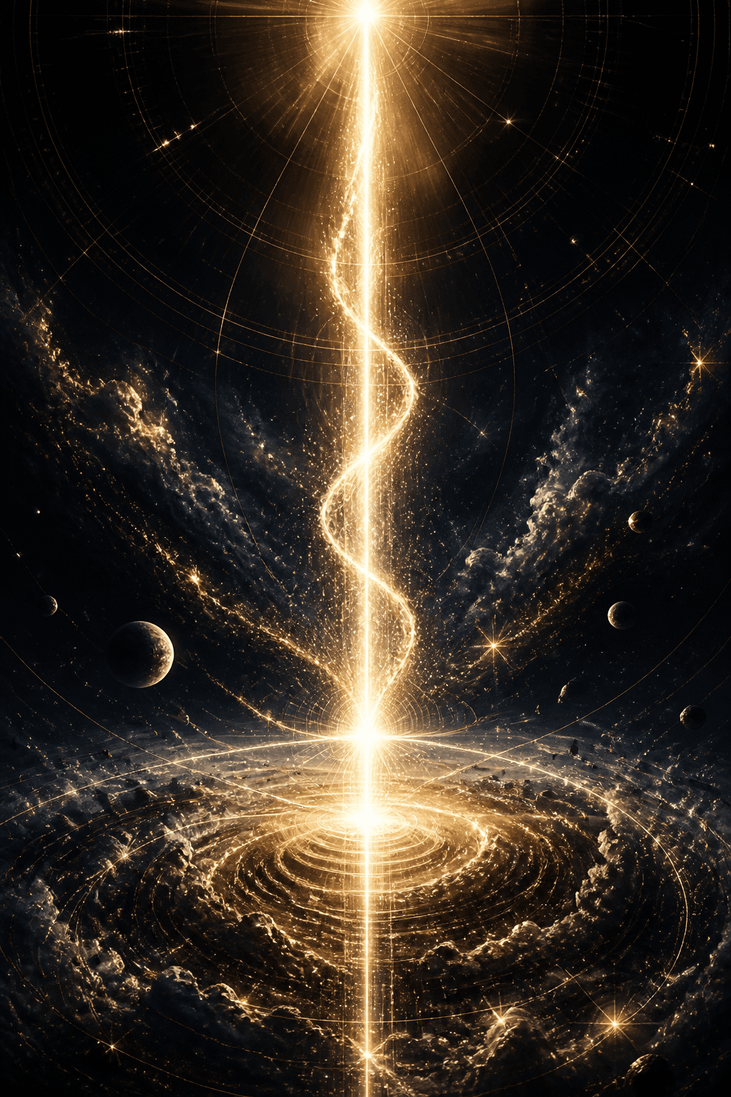 Eternal light existing before the formation of the cosmos